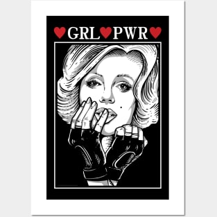 GIRL POWER Marilyn Monroe Posters and Art